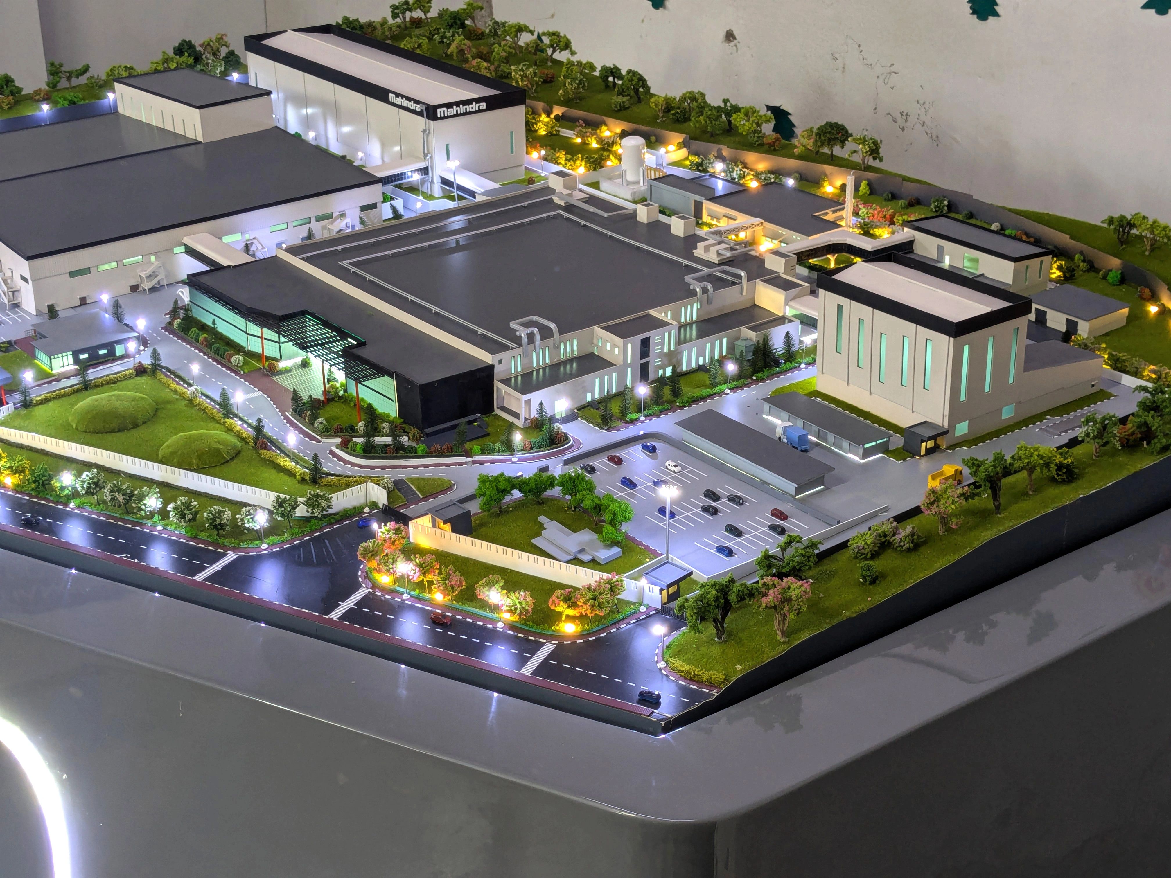 Mahindra Indutrial Plant Model